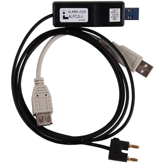 Alarm Lock AL-PCI2-U Computer Interface Cable USB Connection includes DL-Windows