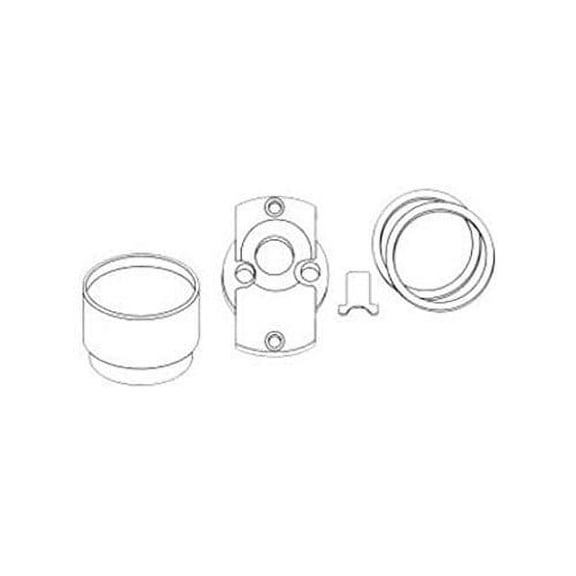 Alarm Lock ETBIC/26D Rim Cyl. Adapter Kit Vd99 Trim, Best 6 & 7 Pin Ic Core
