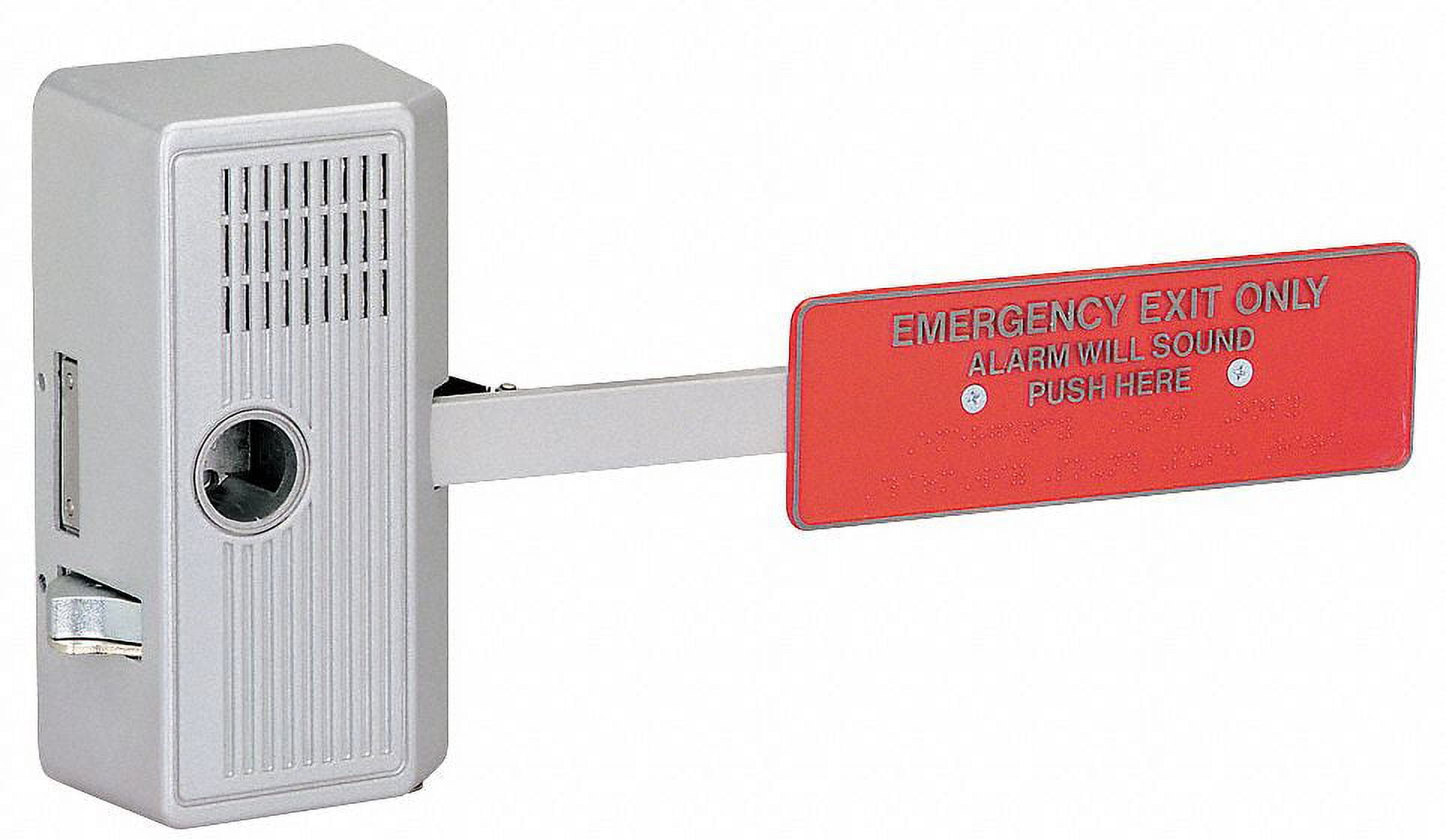 Alarm Lock Exit Door Alarm,99dB,Alum 250XUS28