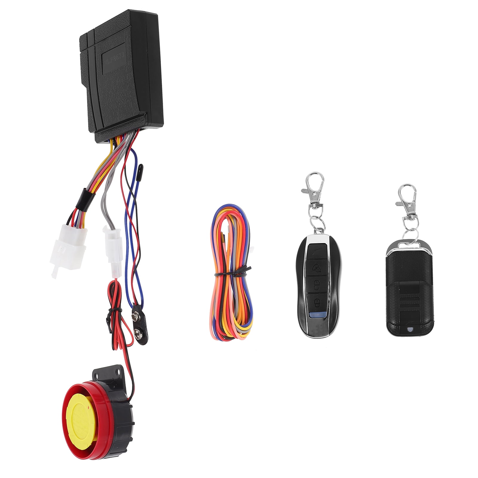 Alarm System with Remote Start Car Antitheft Alarm Motorcycle Pedal