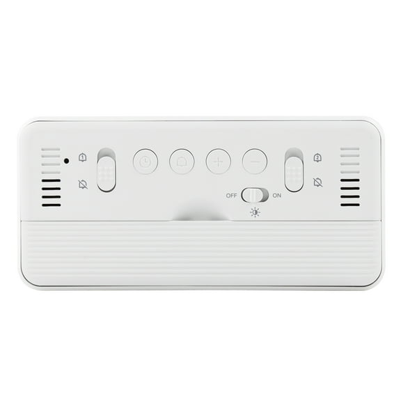 Alarm clock,Week Date Month With Dual Alarms Adjustable Temperature Alarm Date Month Display Alarms Modes Week Modes Week Date Clock Led Clock With Dual 12/24h Alarm Clock Dual Alarms Modes