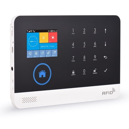 Alarm kit,Remote Pir Alarm Alarm Display Alarm Window App Inch Tft Alarm Wifi 2.4 Lcd Compatible With Alertor Alarm Pir Compatible Kit With Alarm Kit 2.4 Inch Compatible Mewmewcat Window