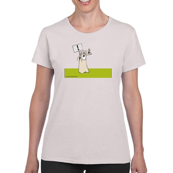 Alarmist Predicator T-Shirt Women -Wilfred Hildonen Designs, Female x-Large