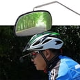 thumbnail image 1 of Alaselegantes 360 Degree Adjustable Helmet Mount Bicycle Mirror, Black, 1 of 6