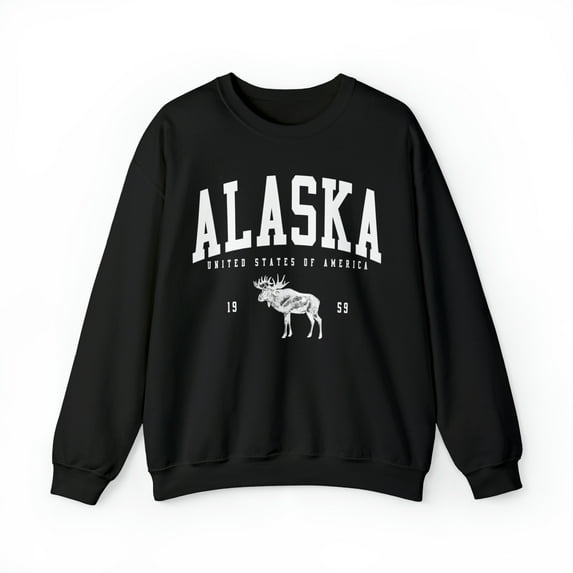 Alaska AK Sweatshirt, Gifts, Crewneck