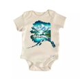 thumbnail image 1 of Alaska Baby Boy Girl Clothes Infant Bodysuit Cute Newborn Cute Baby Onesie, BABY BODYSUIT LAT 4424, 1 of 3