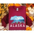 thumbnail image 1 of Alaska Bear Mountain Sweatshirt: Wildflower Souvenir Sweater SWEATSHIRT All Size S-5XL, 1 of 5