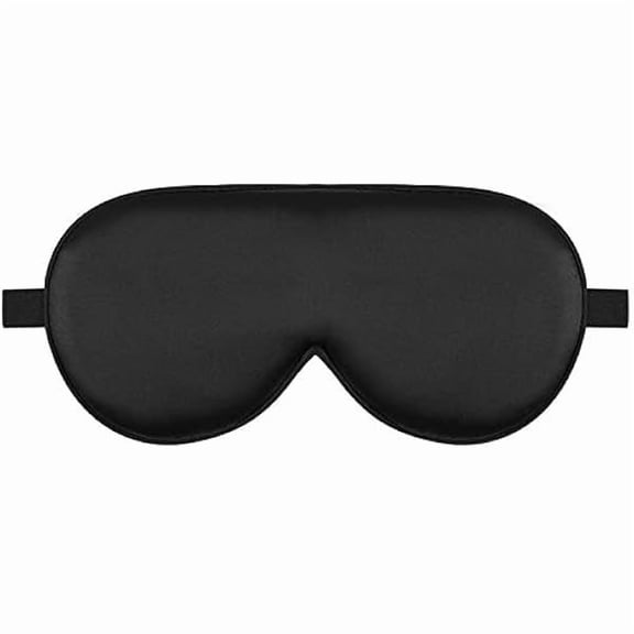 Alaska Bear Sleep Mask Silk Cover Eye Contour for Pressure-Free Sleeping, Upgrade Over Conventional Flat Satin Eye Masks, Machine Washable