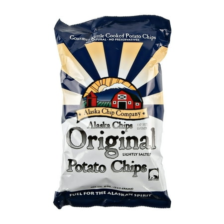Alaska Chip Company Lightly Salted Potato Chips, 8 oz
