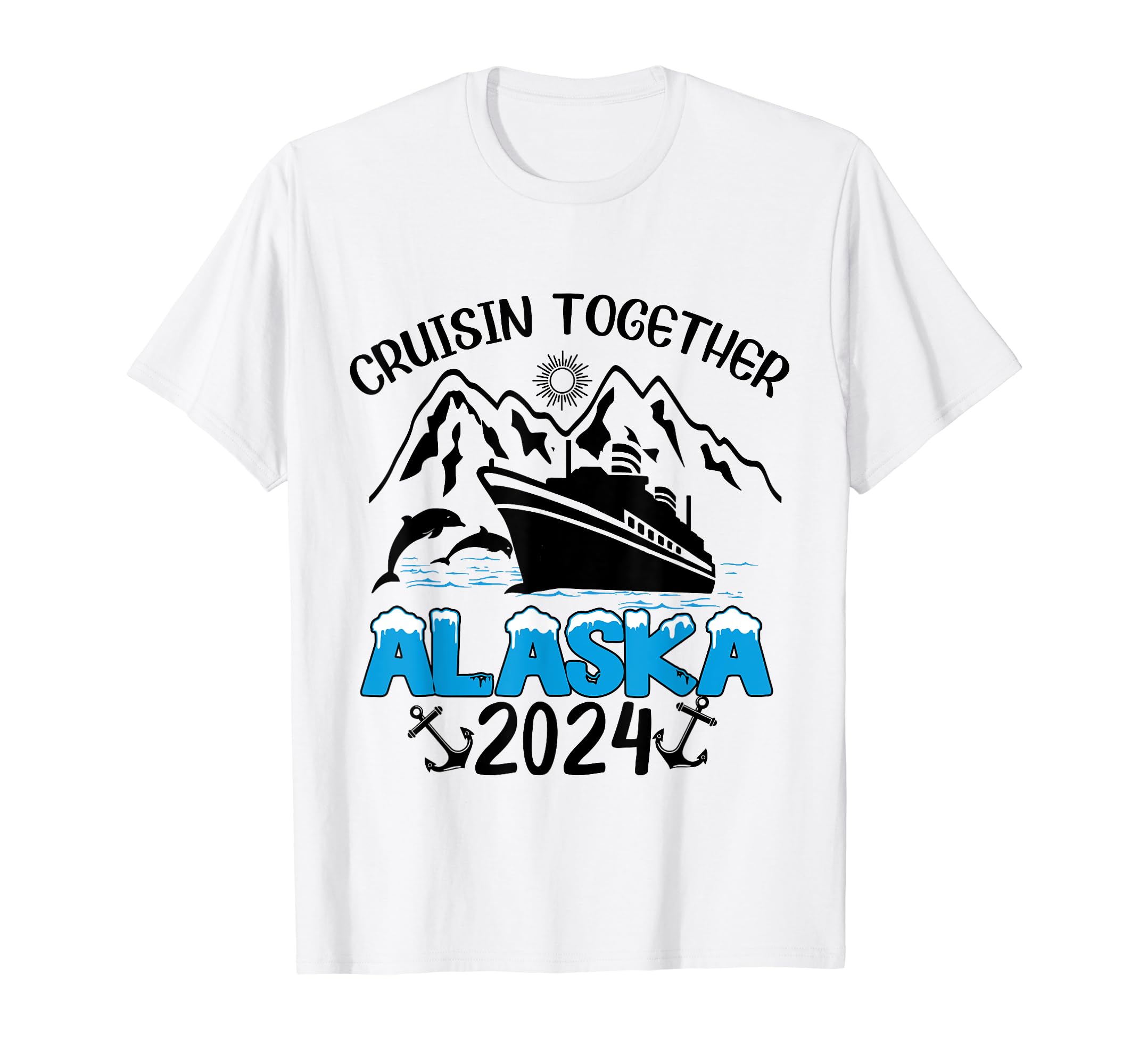 Alaska Cruise 2025 Cruising Crew Matching Family Vacation White Cotton