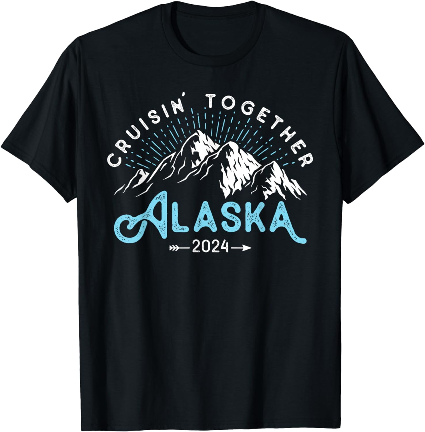 Alaska Cruise 2024 Family Friends Vacation Travel Matching TShirt