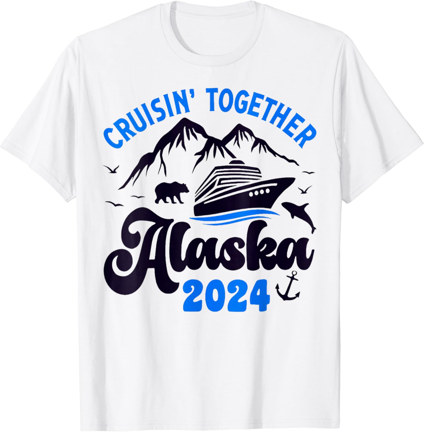 Alaska Cruise 2024 Family Summer Vacation Travel Matching TShirt
