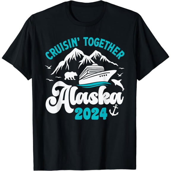 Alaska Cruise 2024 Matching Family Men Women Kids Girl Boy T-Shirt