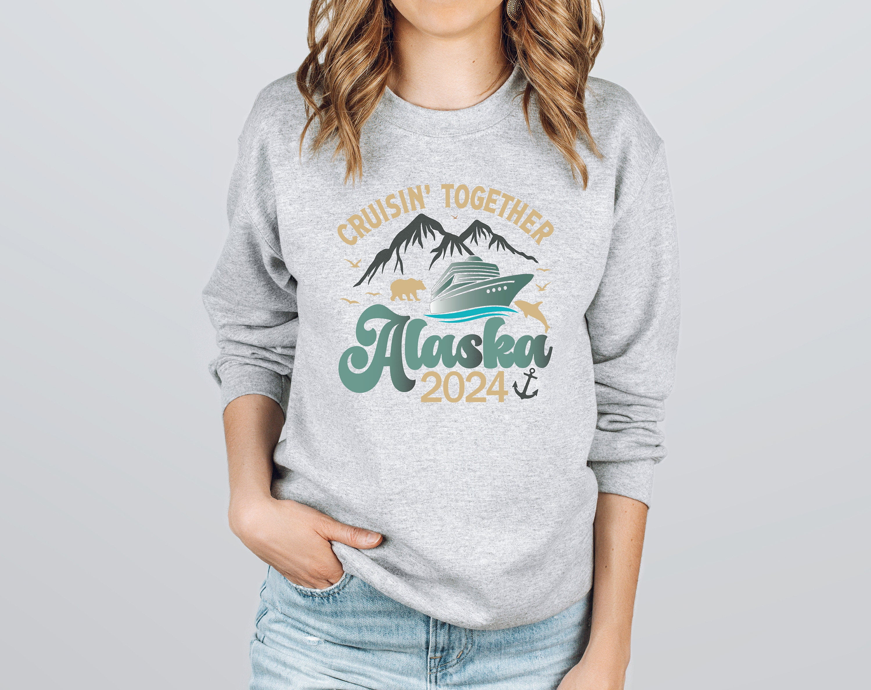 Alaska Cruise 2024 Sweatshirt, Alaska Cruise Sweater, Alaska Family