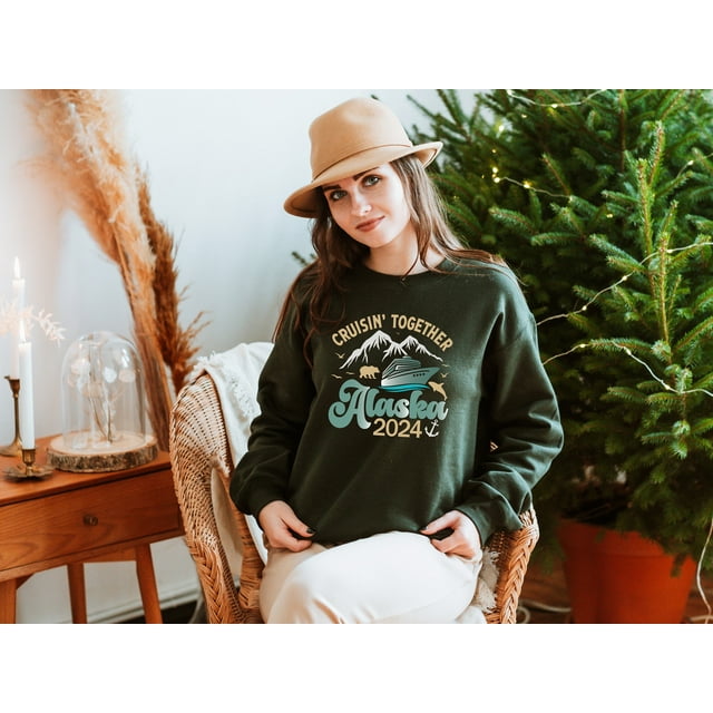 Alaska Cruise 2024 Sweatshirt, Alaska Cruise Sweater, Alaska Family
