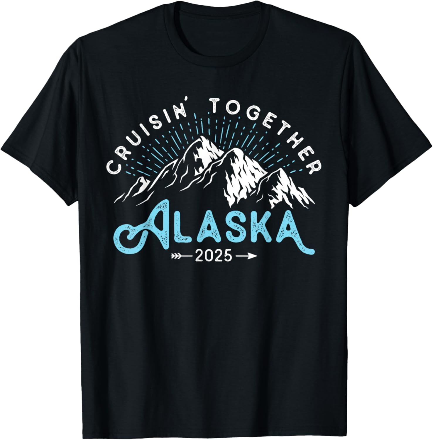 Alaska Cruise 2025 Family Friends Vacation Travel Matching TShirtMen