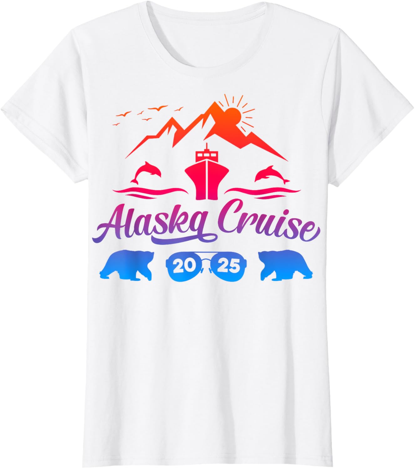 Alaska Cruise 2025 Family Summer Vacation Travel Matching TShirt