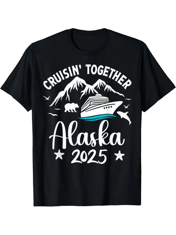 Alaska Cruise 2025 Family Summer Vacation Travel Matching T Shirt