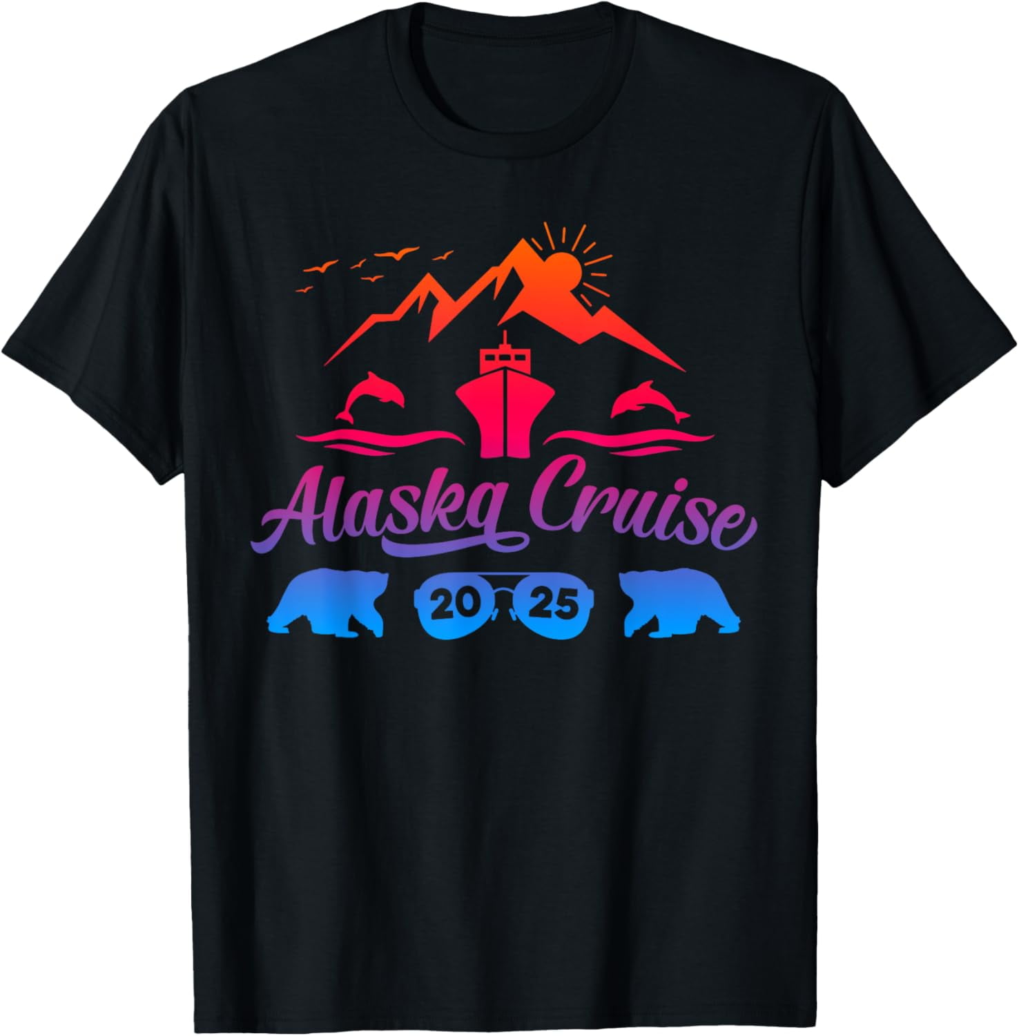 Alaska Cruise 2025 Family Summer Vacation Travel Matching TShirt