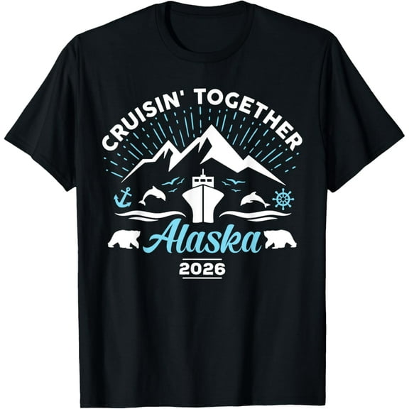 Alaska Cruise 2026 Family Friends Group Travel Matching T-Shirt Shirts