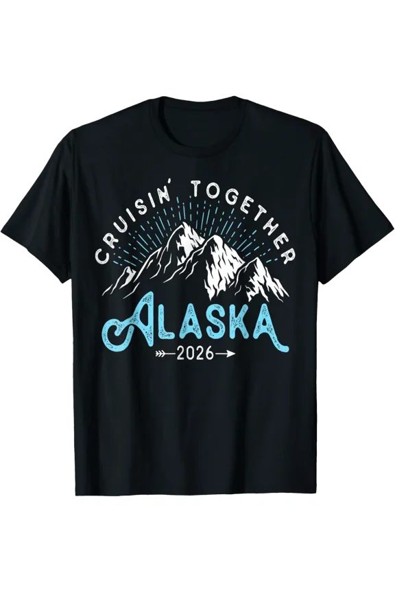 Alaska Cruise Family Friends Vacation Travel T-Shirt
