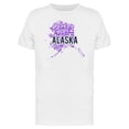 thumbnail image 1 of Alaska Dotted Map Ts Tee Men's -Image by Shutterstock, 1 of 2