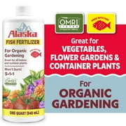 Alaska Fish Fertilizer 5-1-1 Plant Food 1qt