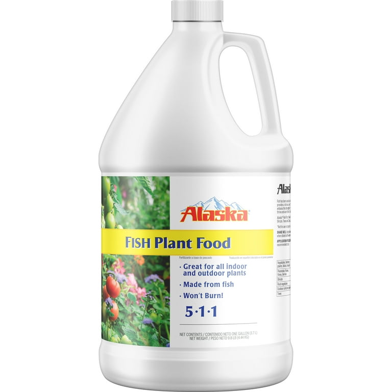 Alaska Fish Emulsion Plant Food 5 1 1 Fertilizer 1 gal