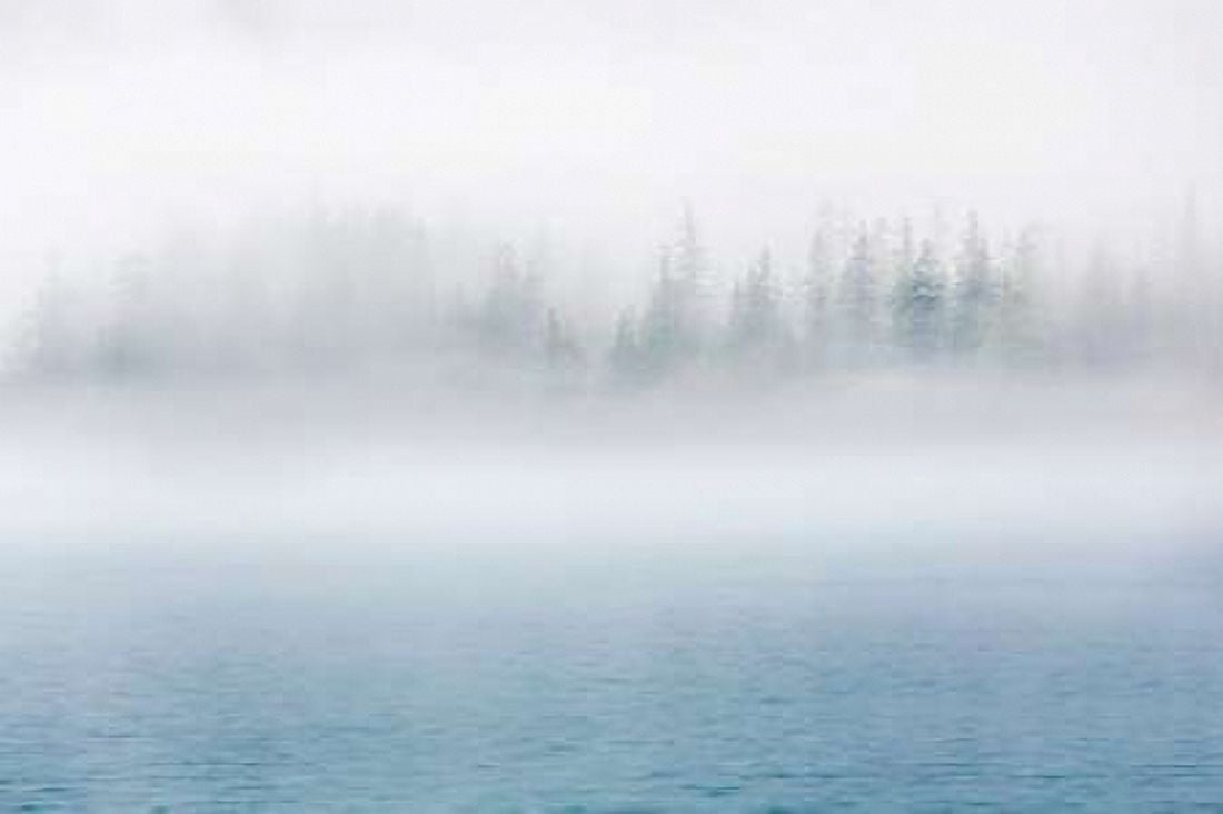 Alaska Fog I Canvas Art - Kathy Mahan (24 x 36)