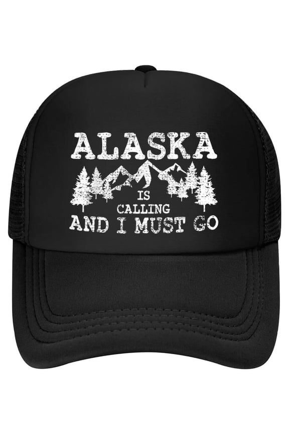 Alaska Is Calling And I Must Go Baseball Cap