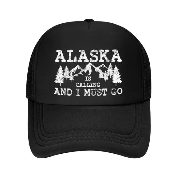 Alaska Is Calling And I Must Go Baseball Cap