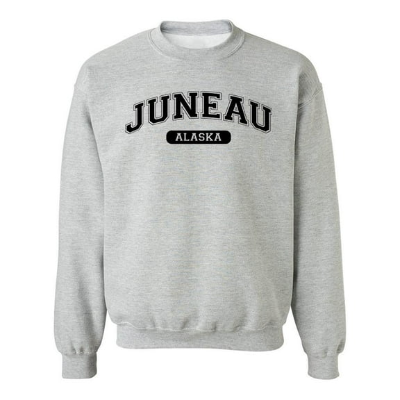 Alaska, Juneau Men Sweatshirt, Male 4X-Large