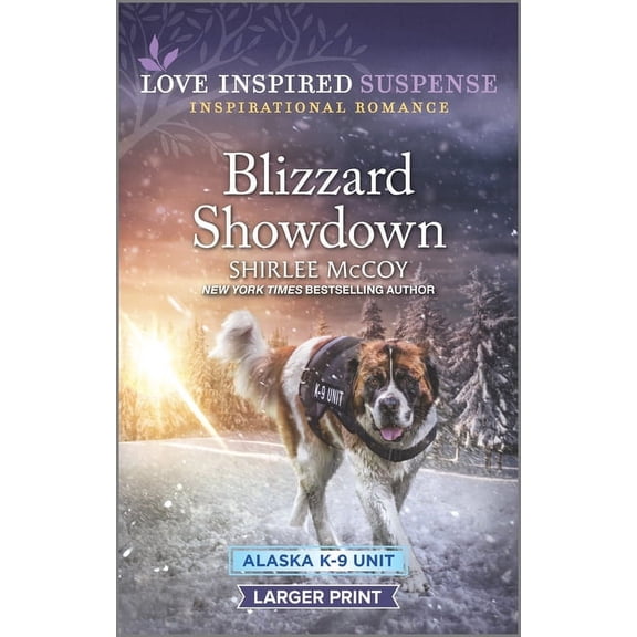 Pre-Owned Alaska K-9 Unit: Blizzard Showdown (Paperback)(Large Print)