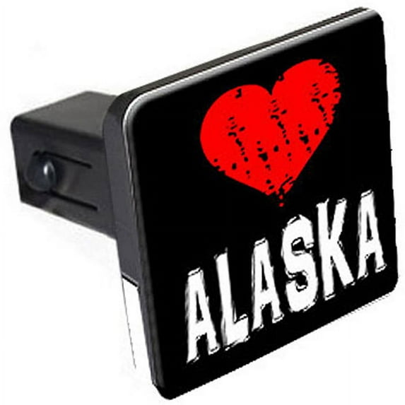 Alaska Love 1.25" Tow Trailer Hitch Cover Plug Insert