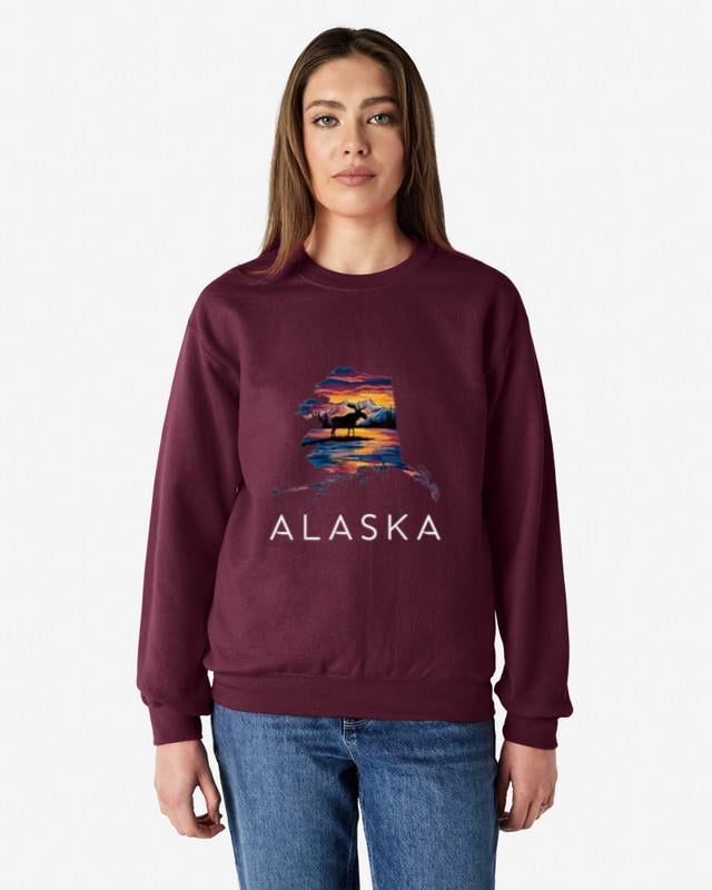 Alaska Map Wildlife Animals Scenic - Alaska Map Wildlife Animals Scenic Nature Design Sweatshirt For Men Women Up To Size 5XL F8fe36c4 934e 4c5e 9066 C08099d19305.d62f716eb82d43125fb114aee5d4de35 