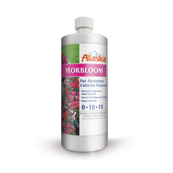 Alaska Morbloom Fertilizer Natural Concentrate 0-10-10 32 oz, Pack of 2