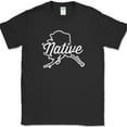 thumbnail image 1 of Alaska Native T-Shirt Funny Humor State Pride Geography Tee - Black, XL, 1 of 1