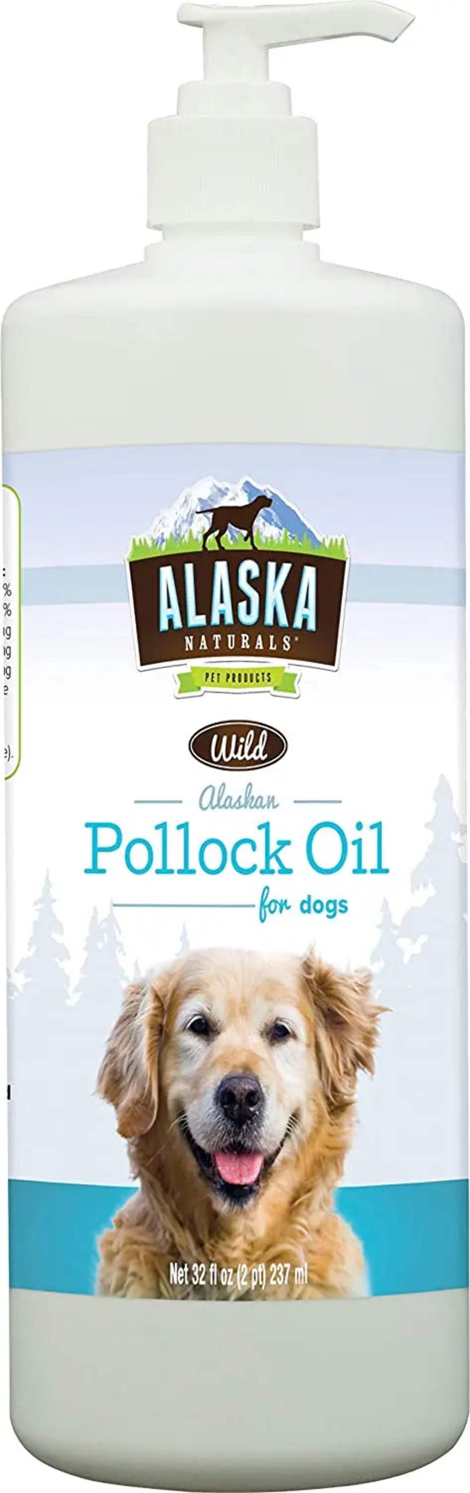 Alaska Naturals Pollock Oil Supplement for Dogs 32 oz.