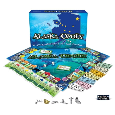 Alaska Opoly Board Game, by Late for the Sky