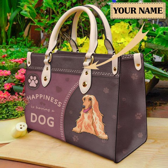 Alaska Personalized Pet Pattern Handbag Design PU Leather Cross Body Bags High Quality Large Top-Handle Small Party Clutch Gift