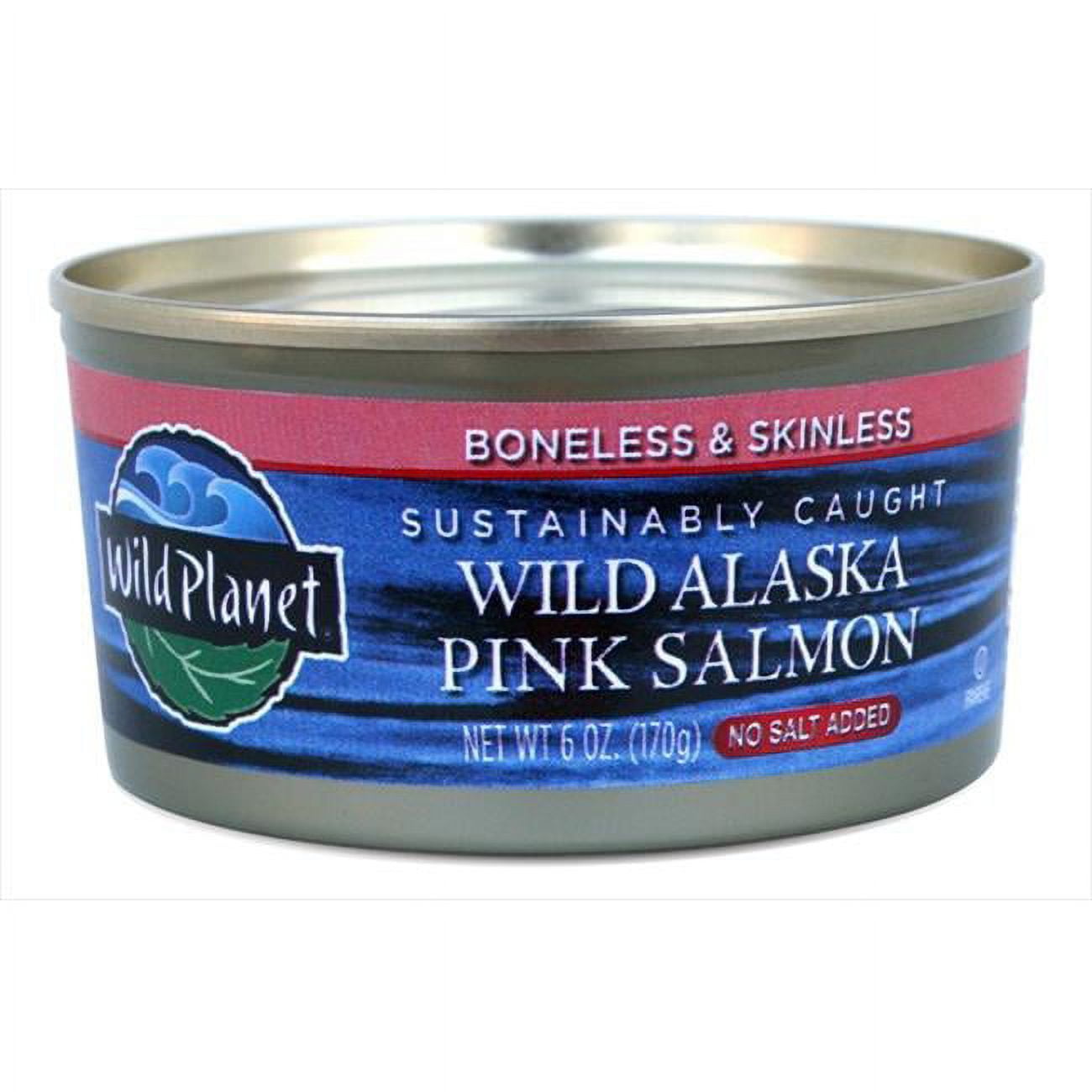 Alaska Pink Salmon No Salt - 6 Ounce - Walmart.com
