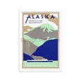 thumbnail image 1 of Alaska Princess Line Canadian Pacific, 1936. Framed Vintage Travel Poster, 1 of 1