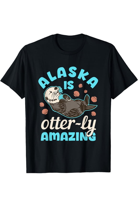 Alaska Sea Otter Vacation Souvenir T-Shirt