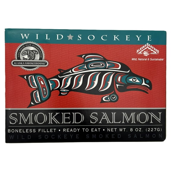 Alaska Seafood Ak Salmon Sockeye 8oz