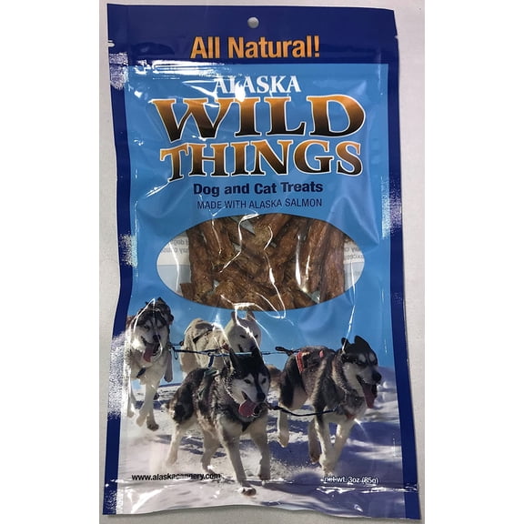 Alaska Seafood Alaska Wild Salmon Dog Treat 3oz