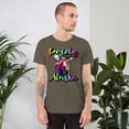 thumbnail image 1 of Alaska State Animal - Pride Lives Here Design Unisex t-shirt (Army, L), 1 of 2