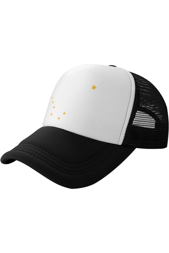Alaska State Flag Big Dipper Classic Baseball Cap Unisex Mesh Trucker Hat