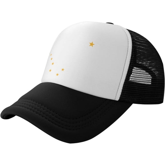 Alaska State Flag Big Dipper Classic Baseball Cap Unisex Mesh Trucker Hat