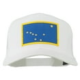 thumbnail image 1 of Alaska State Flag Patched Mesh Cap - White OSFM, 1 of 5