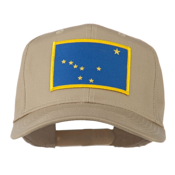 Alaska State High Profile Patch Cap - Khaki OSFM